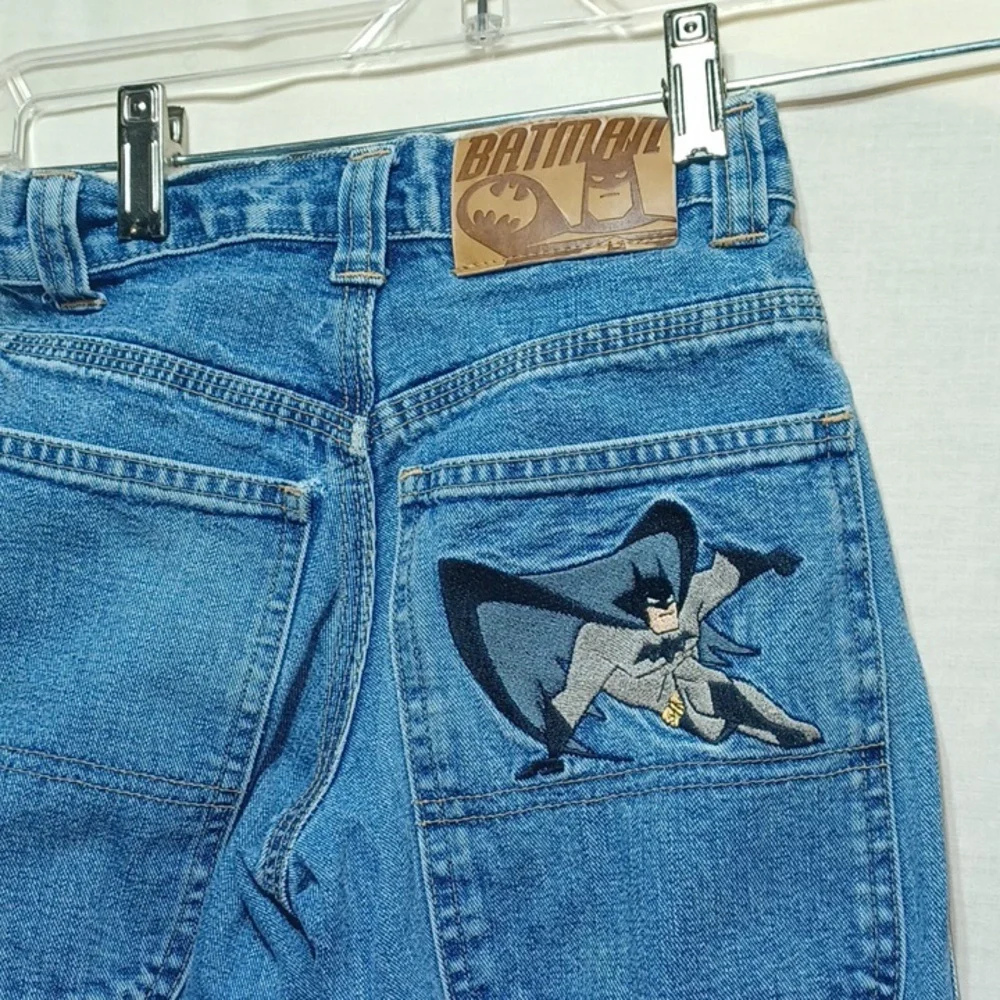 Children's Batman Jeans Warner Bros. Studio Store Size 4 1999 - Picture 2 of 9